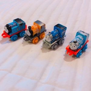 Miniature Thomas and Friends interlocking trains